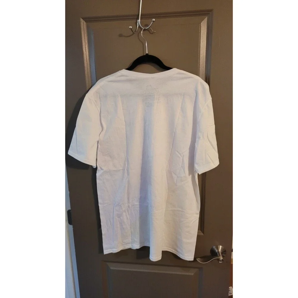 Garfield Lasagna By The Slice Comic Graphic White T-Shirt Size XXL 2X NWT - Picture 3 of 5